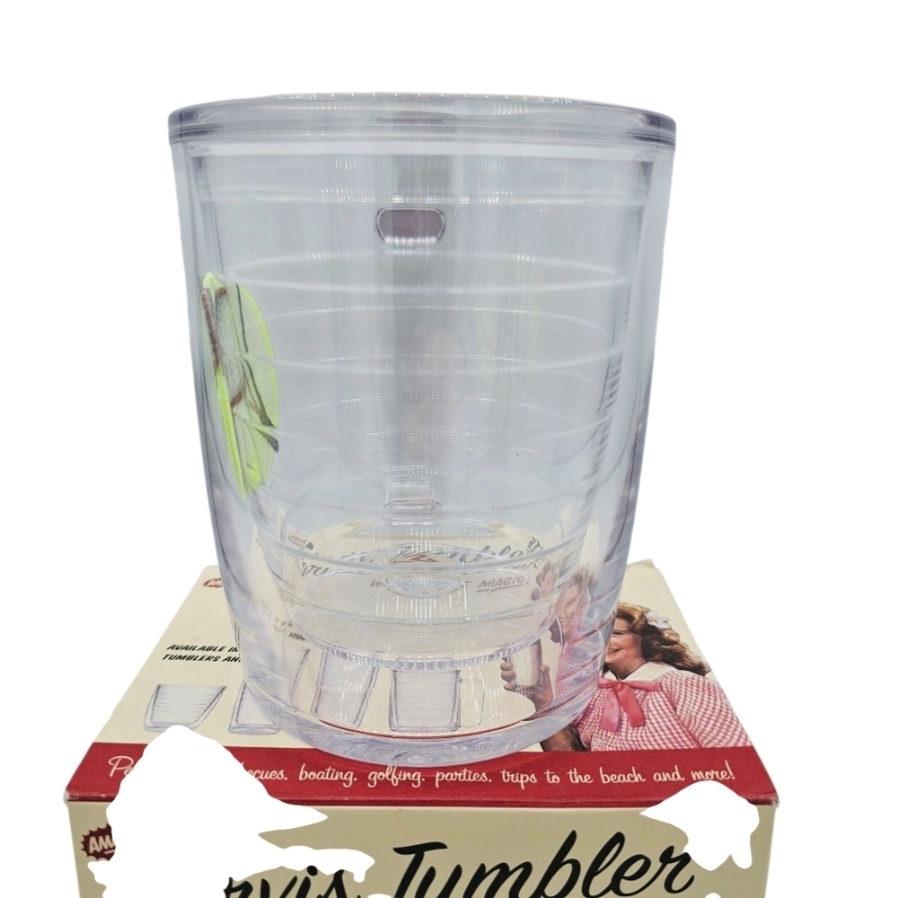 Vintage Tervis Tumbler Mug 17oz Double-Walled Insulated Tennis Patch New - Picture 5 of 13